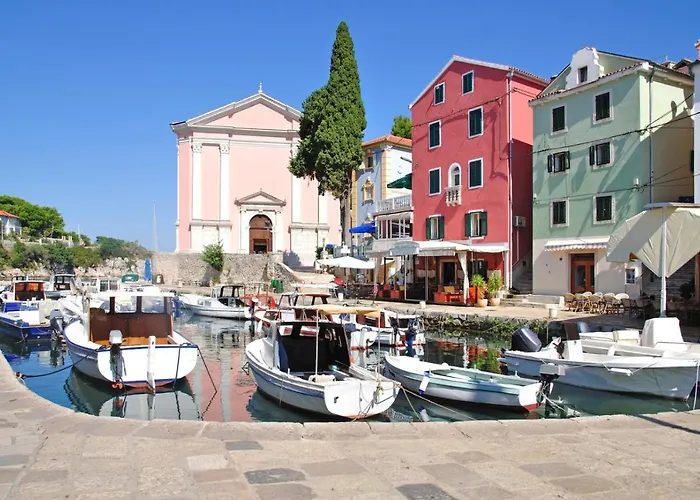 In With Sea View Terrace, Air Conditioning Wifi 4927-1 Apartment Mali Losinj